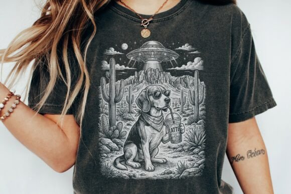 Download Beagle Dog Iced Latte Ufo Desert - Premium Resources